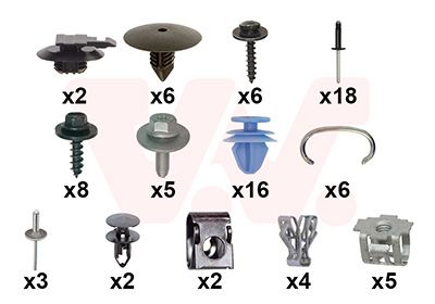 Set montaj, bara protectie VAN WEZEL 4403794