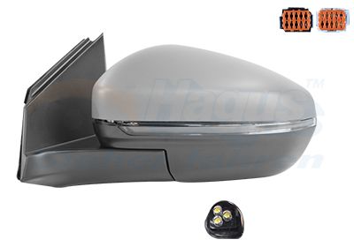 Lusterko zewnętrzne VAN WEZEL 0967817