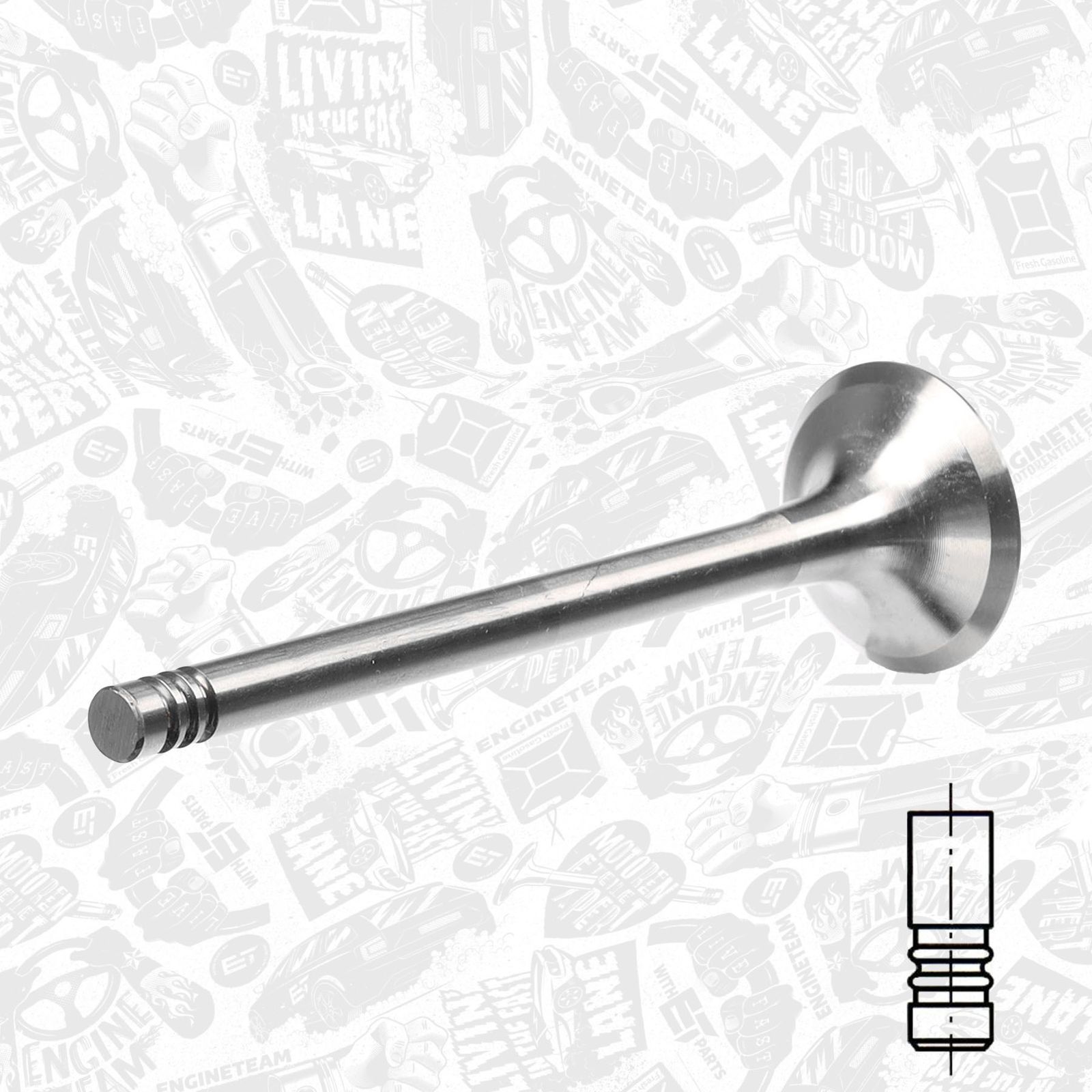 Supapa evacuare ET ENGINETEAM VE0070