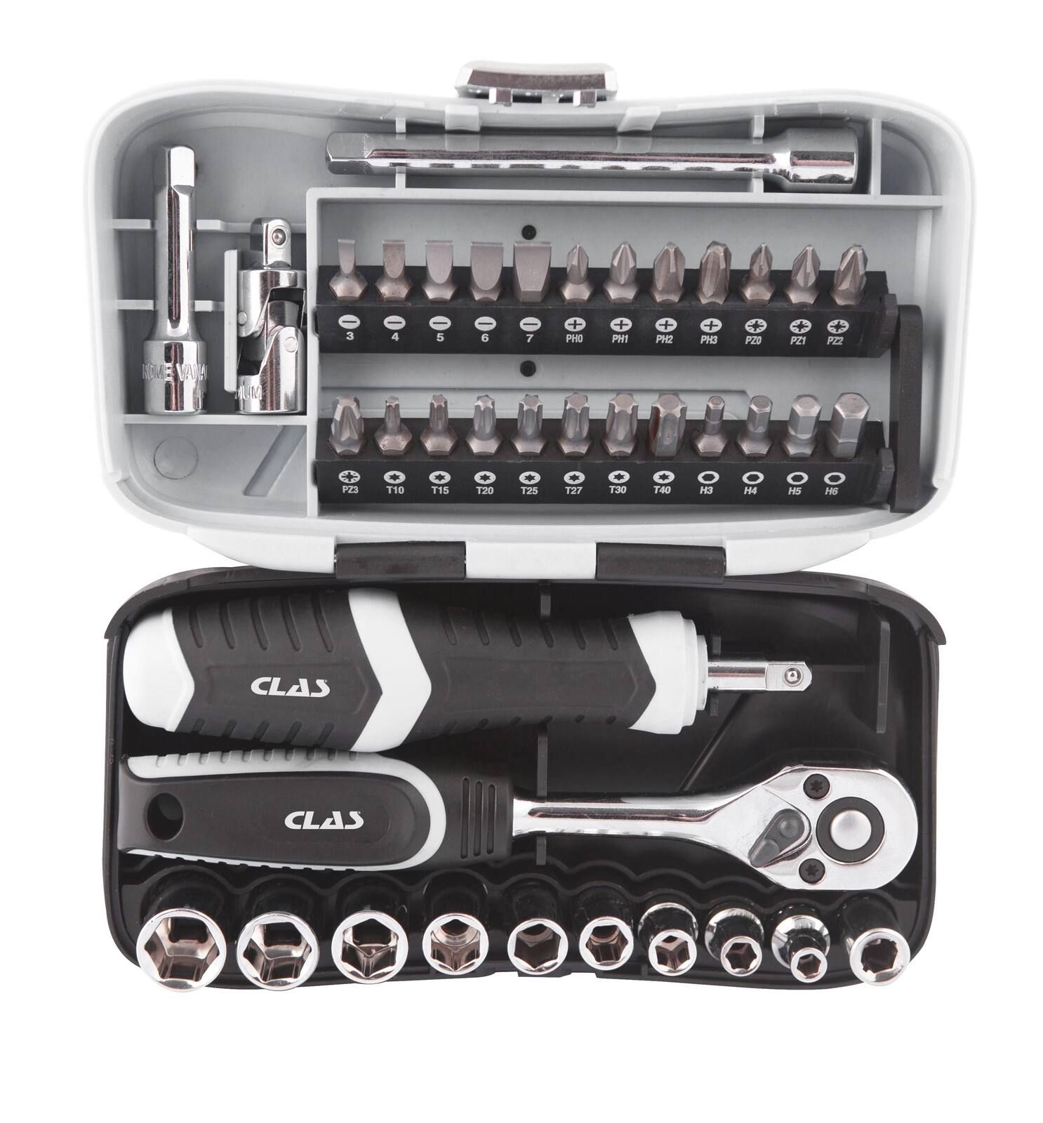 COFFRET MINI CLIQUET 1/4_+ DOUILLES + E