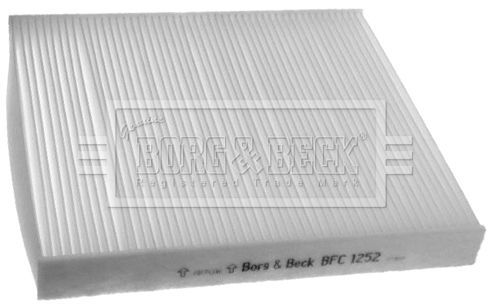 Filtr, wentylacja przestrzeni pasażerskiej BORG & BECK BFC1252