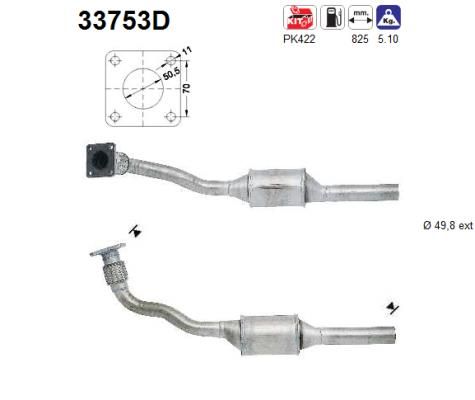Katalizator AS 6K0253058CX