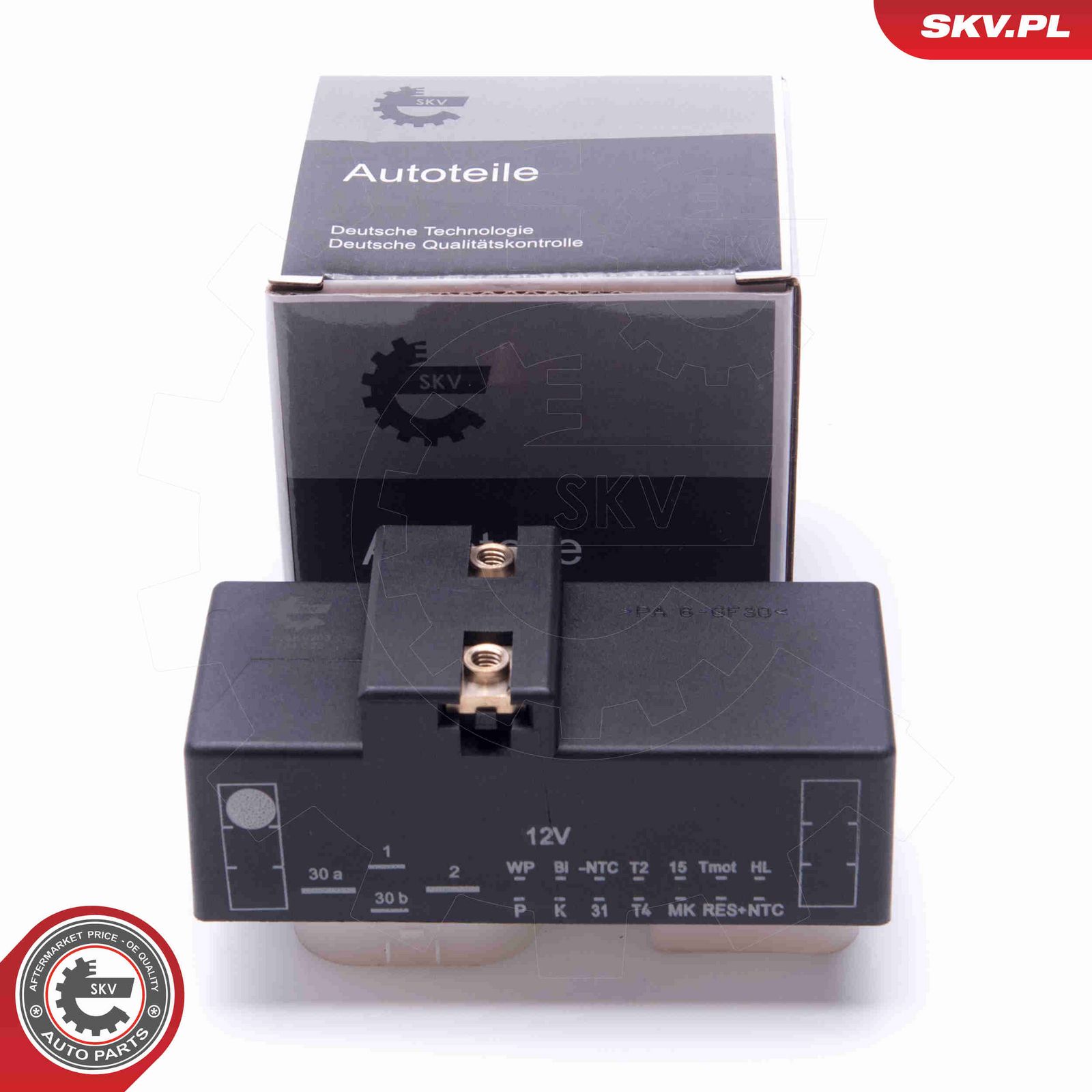 Vadības bloks, Elektroventilators (Motora dzesēšana)