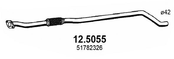 Rura wydechowa ASSO 12.5055