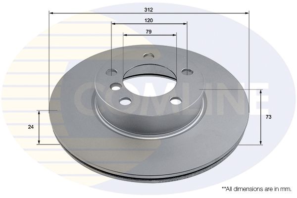 Tarcza hamulcowa COMLINE ADC2914V