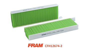 Filtr, wentylacja przestrzeni pasażerskiej FRAM CFH12674-2
