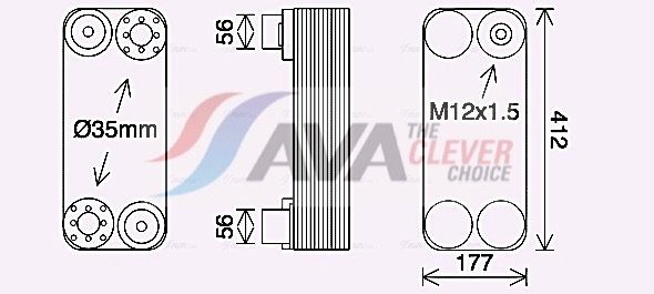 Radiateur d'huile, ralentisseur