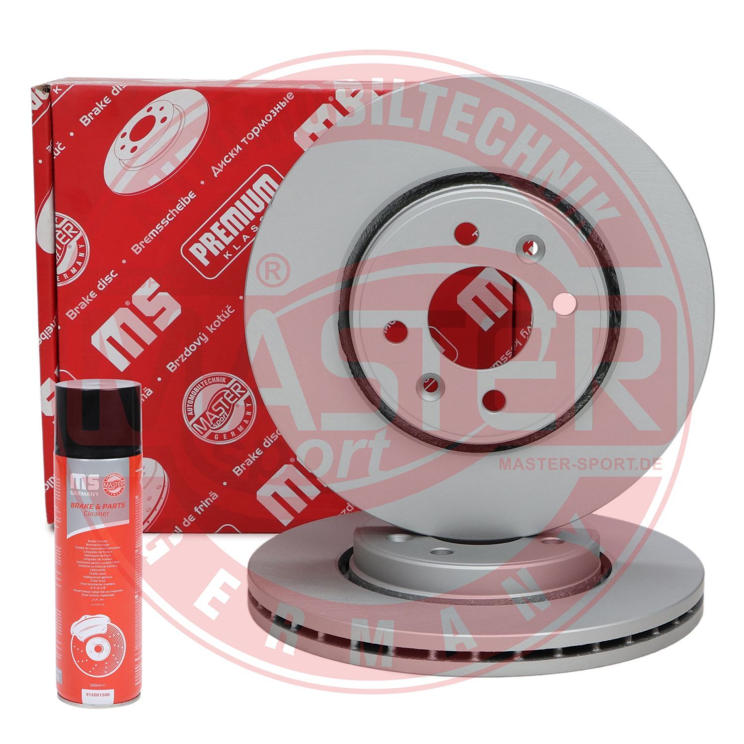 Tarcza hamulcowa MASTER-SPORT GERMANY 24012401581PR-SET-MSP