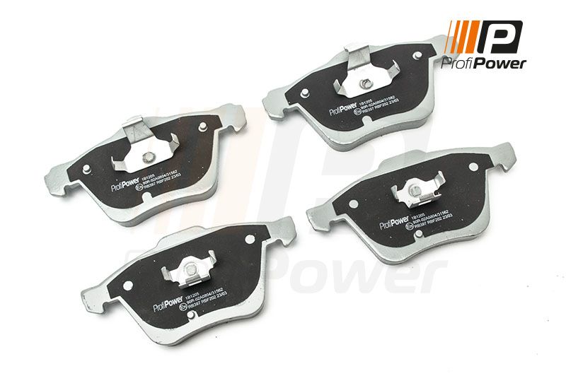 Levně Sada brzdových destiček, kotoučová brzda ProfiPower 1B1205