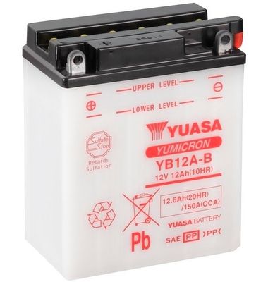 startovací baterie YUASA YB12A-B