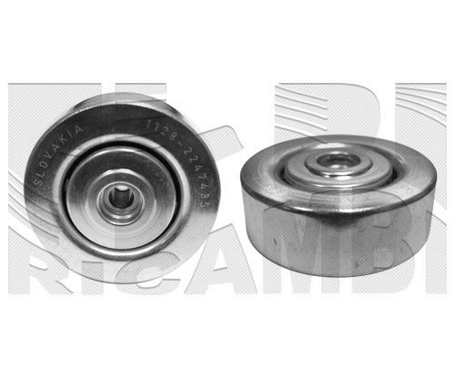 rolka kierunkowa / prowadząca, pasek klinowy zębaty CALIBER 66161