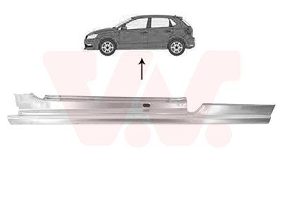 Placă de prag VAN WEZEL 5829101