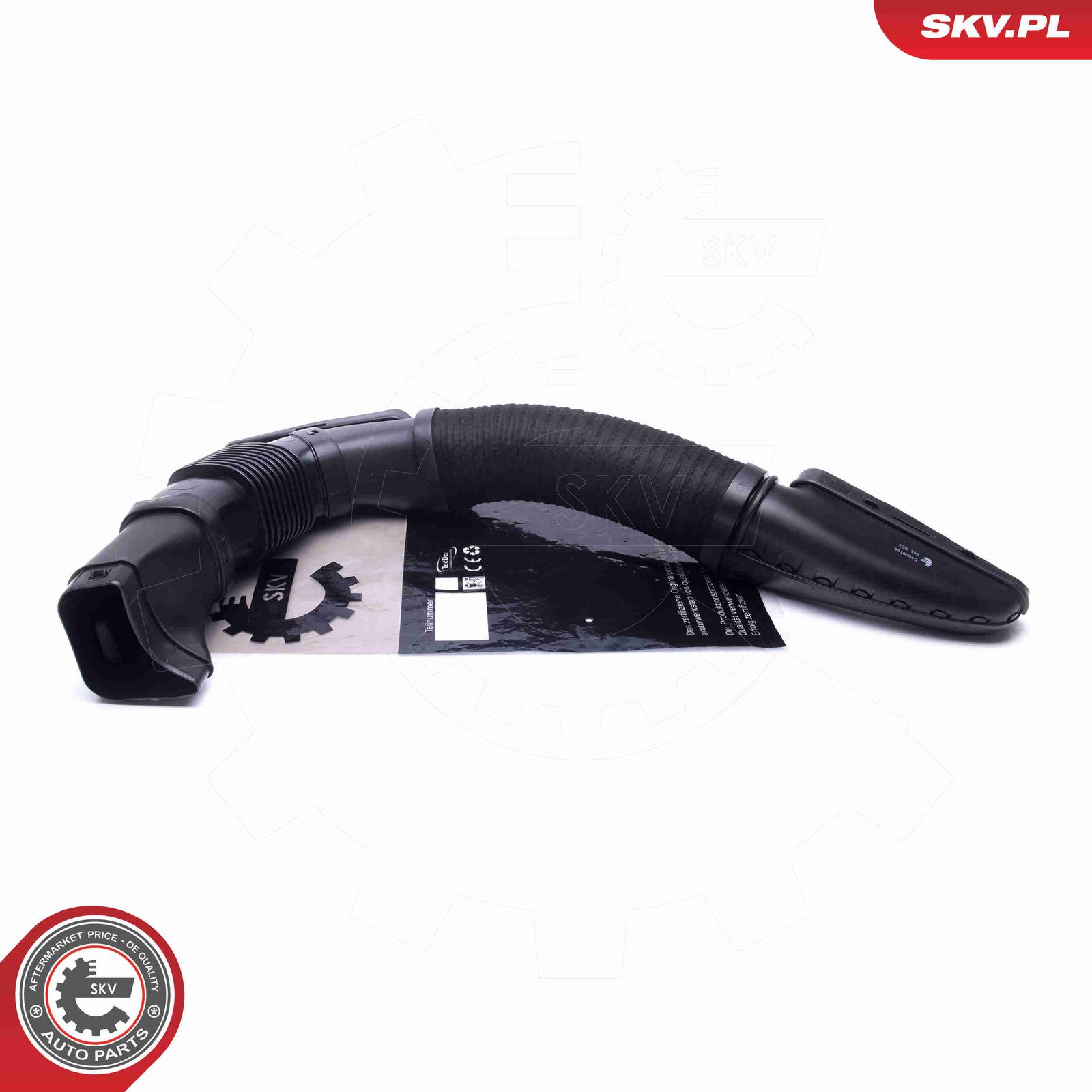 Рукав воздухозаборника, воздушный фильтр