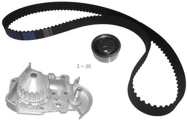 Pompe à eau + kit de courroie crantée