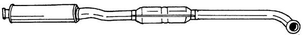 Tłumik środkowy SIGAM 50432