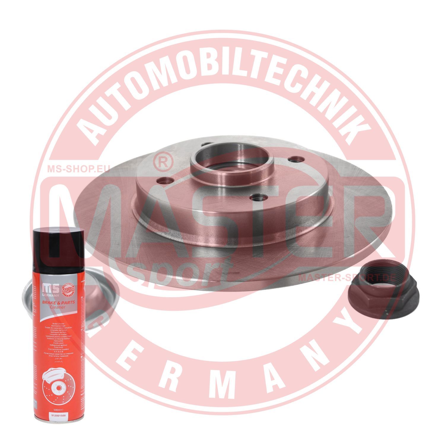 Tarcza hamulcowa MASTER-SPORT GERMANY 2401090171B-PCS-MSP