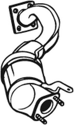 Katalizator KLOKKERHOLM 1K0254211X