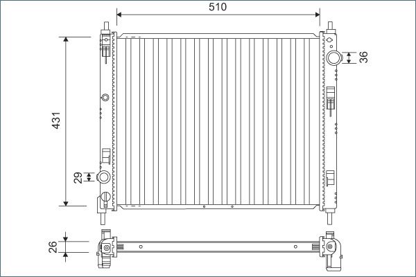 Radiaator,mootorijahutus