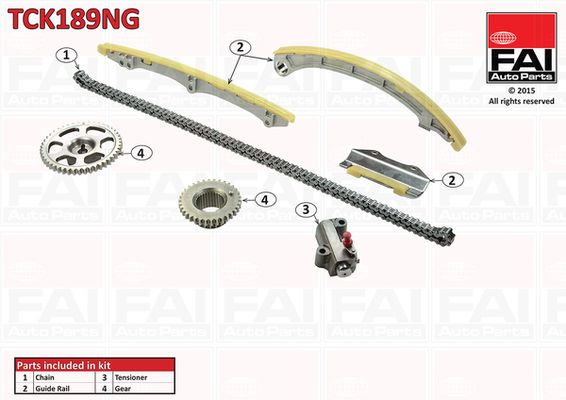 Sada rozvodového řetězu FAI AutoParts TCK189NG