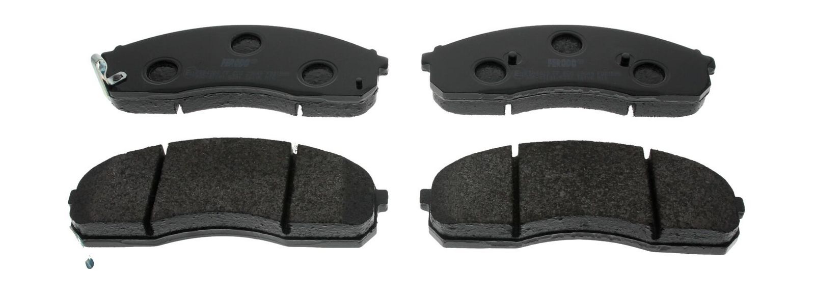 set placute frana,frana disc FERODO FDB1595