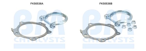 Zestaw montażowy, rura wydechowa BM CATALYSTS FK50536