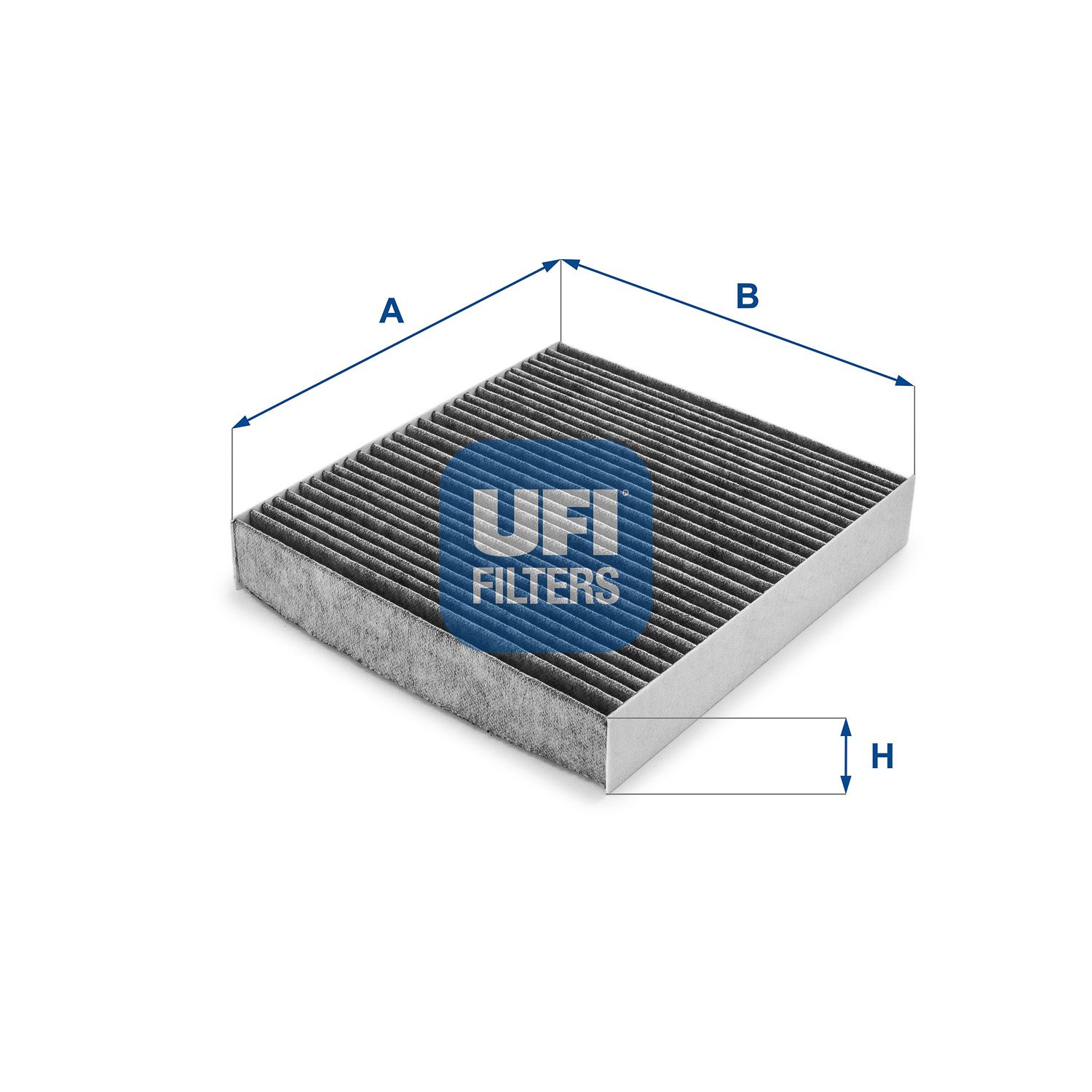 Filtr, wentylacja przestrzeni pasażerskiej UFI 54.227.00