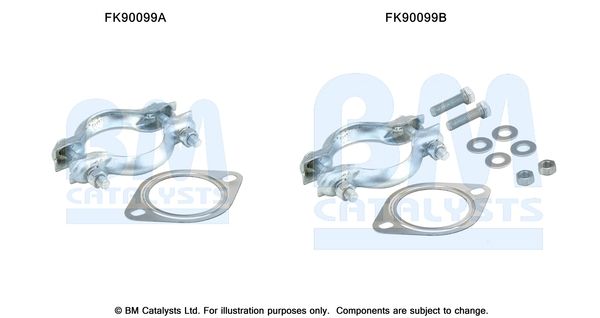 Zestaw montażowy, katalizator BM CATALYSTS FK90099