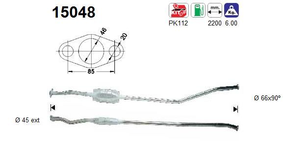 Katalizator AS 15048