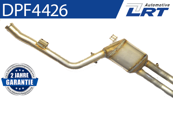 Filtr sadzy / filtr cząstek stałych, układ wydechowy LRT DPF4426