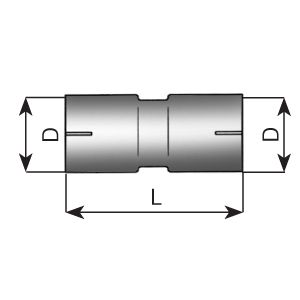 Conector teava, sistem de esapament DINEX 93759