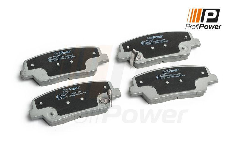 Levně Sada brzdových destiček, kotoučová brzda ProfiPower 1B2145