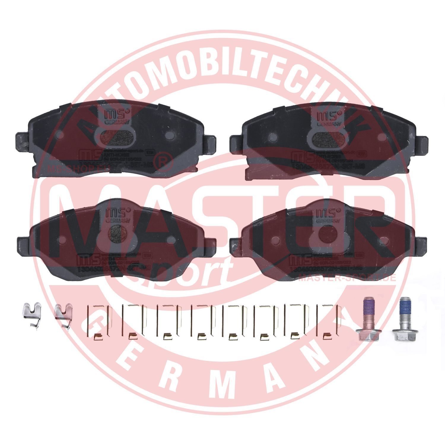 set placute frana,frana disc MASTER SPORT 13046028572N-SET-MS