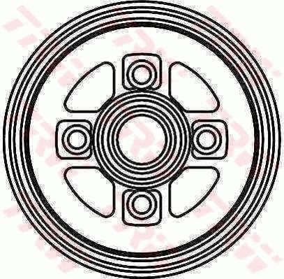 Bęben hamulcowy TRW DB4317