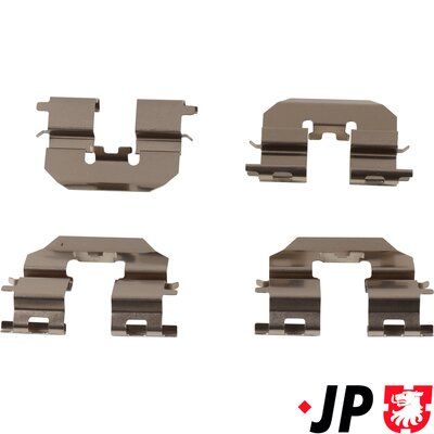 Set accesorii, placute frana JP Group 3564003710