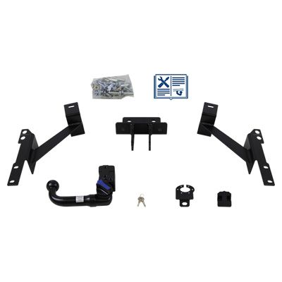 Zestaw zaczepu przyczepy RAMEDER 113144