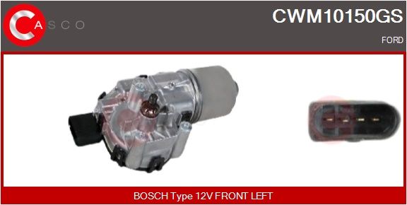 Levně Motor stěračů CASCO CWM10150GS
