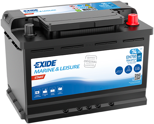 Baterie de pornire EXIDE EN750
