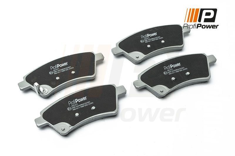 Levně Sada brzdových destiček, kotoučová brzda ProfiPower 1B1071