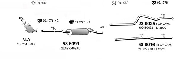 Układ wydechowy ASSO ART4848