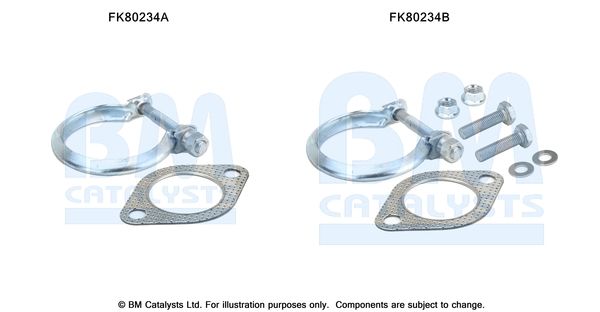 Zestaw montażowy, katalizator BM CATALYSTS FK80234