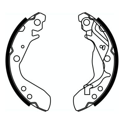 Set saboti frana ABE C04017ABE