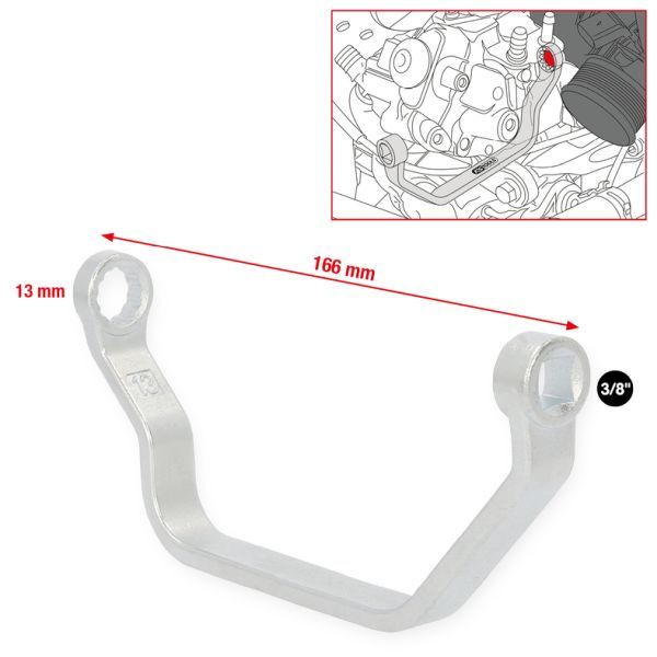 Cap cheie tubulara KS TOOLS 150.2518