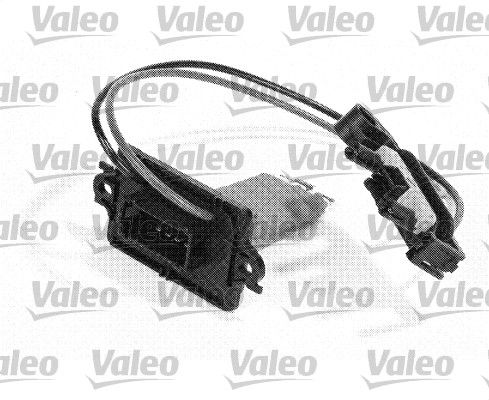 Odpor, vnitřní tlakový ventilátor VALEO 509536