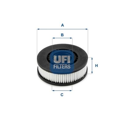 Filtr, odvzdusneni klikove skrine UFI 27.689.00