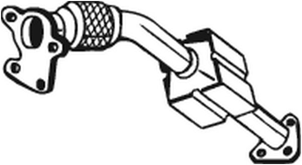 Katalizator KLOKKERHOLM 8D0131089PX