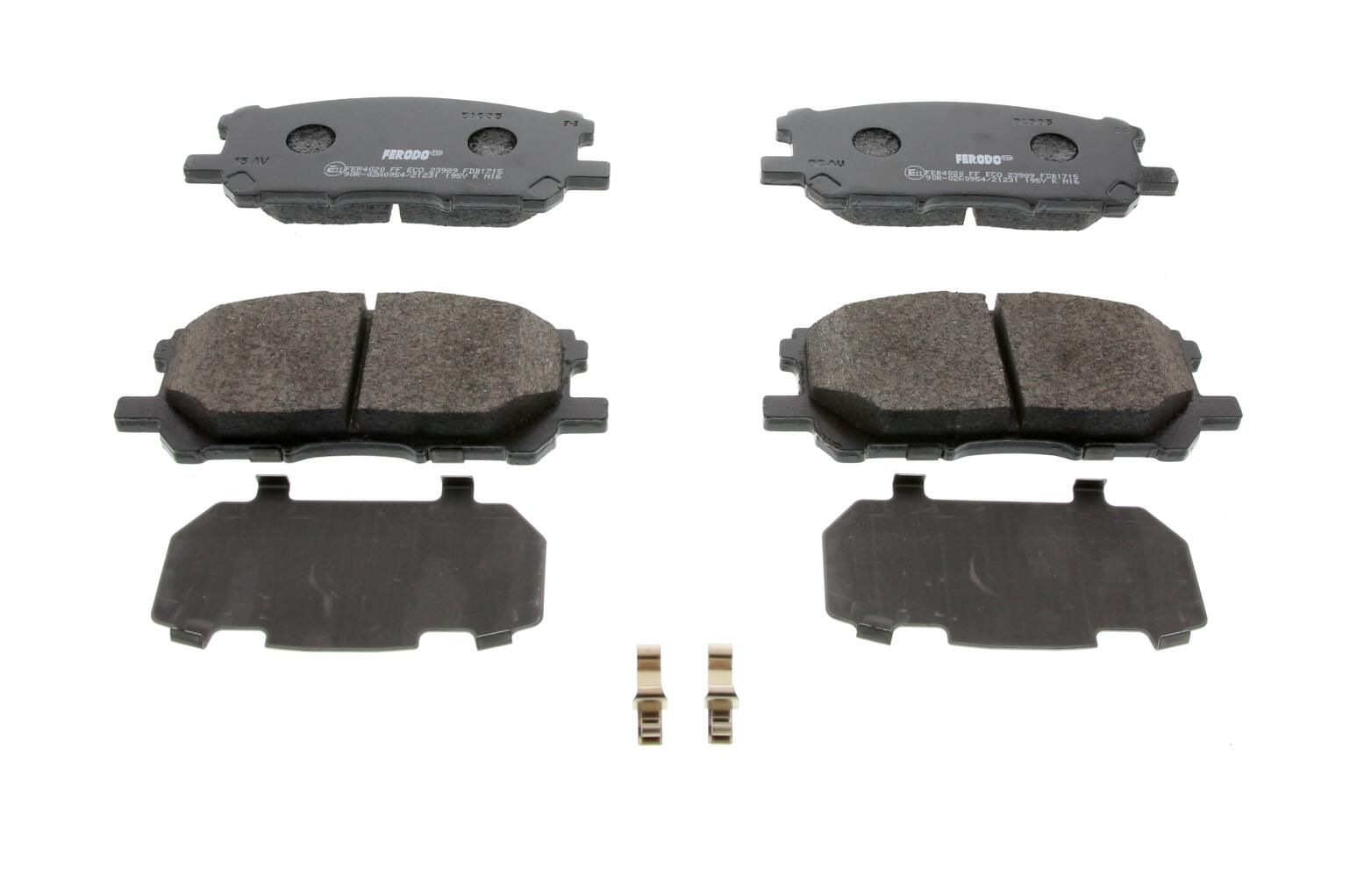 Piduriklotsi komplekt,ketaspidur