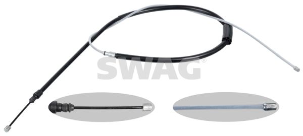 Cięgło, hamulec postojowy SWAG 60 10 1815