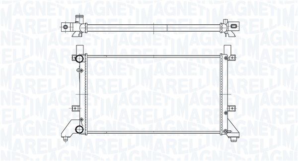 Chladič motora MAGNETI MARELLI 350213189400