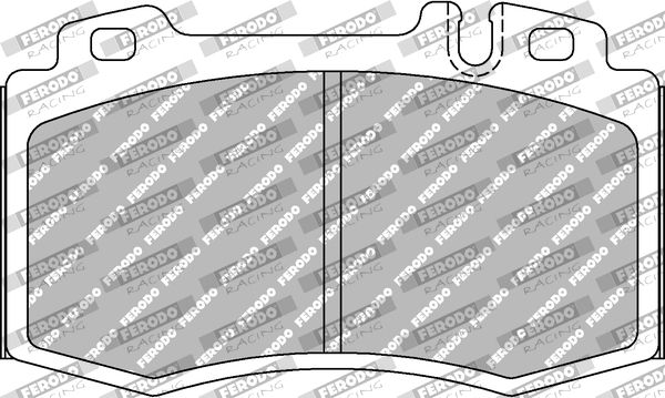 Zestaw klocków hamulcowych, hamulce tarczowe FERODO RACING FCP1661H