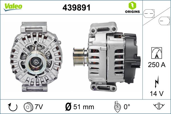 Alternator VALEO 439891
